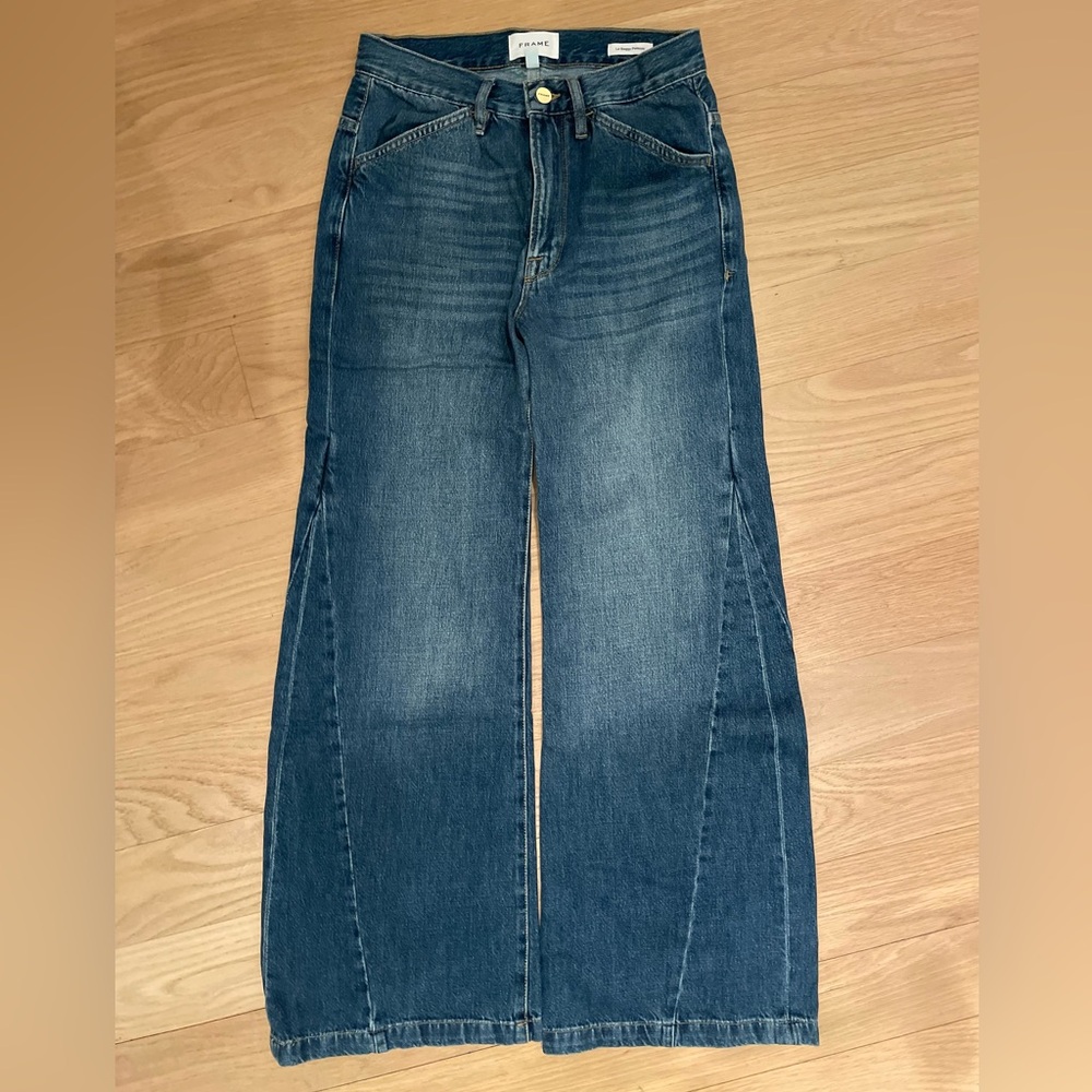 Frame Denim Baggy Palazzo Jeans size 25